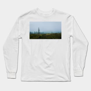 Gloomy mountains landscape Long Sleeve T-Shirt